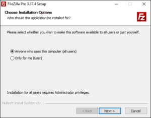 instal FileZilla 3.65.1 / Pro + Server free