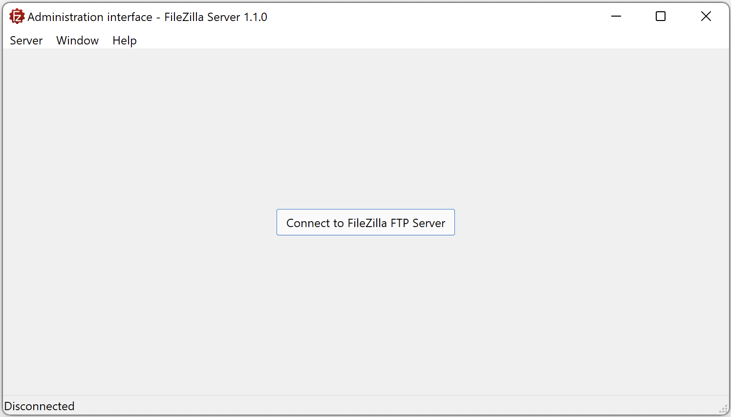 configure filezilla server