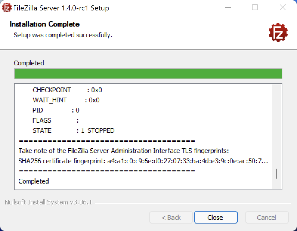 filezilla server pro