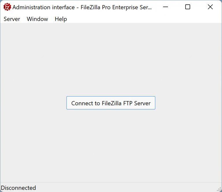 configure filezilla server 1.3.0
